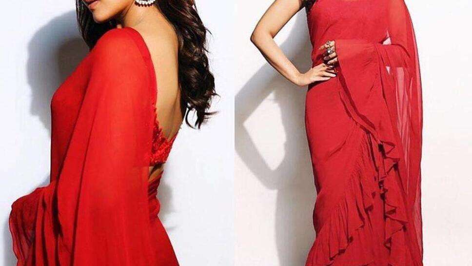 Sarees to Ruffle Sarees