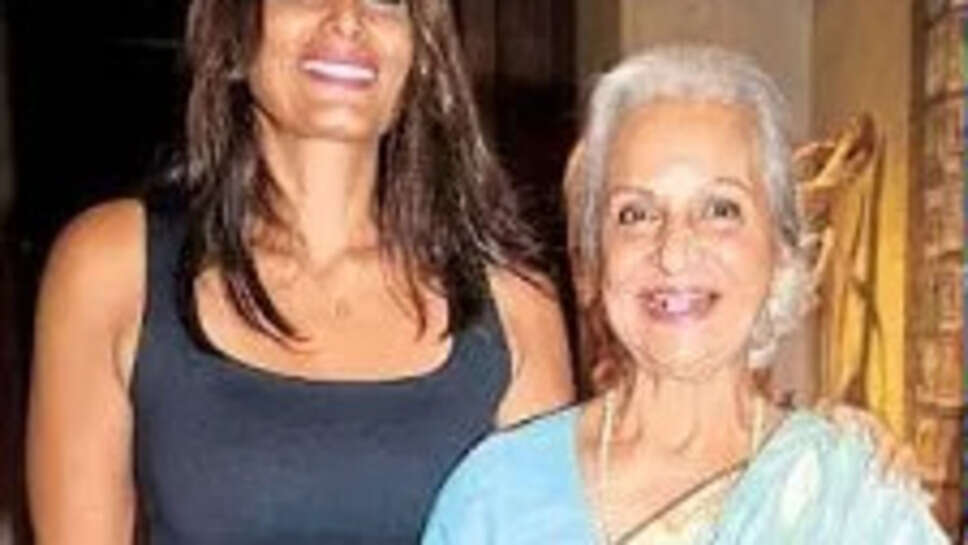 Waheeda Rehman's Daughter Kashvi Rekhi Wiki, Age, Biography, Date Of Birth, Family