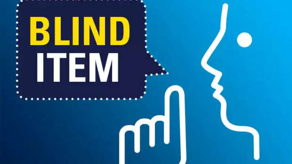 Bollywood Blind Item: