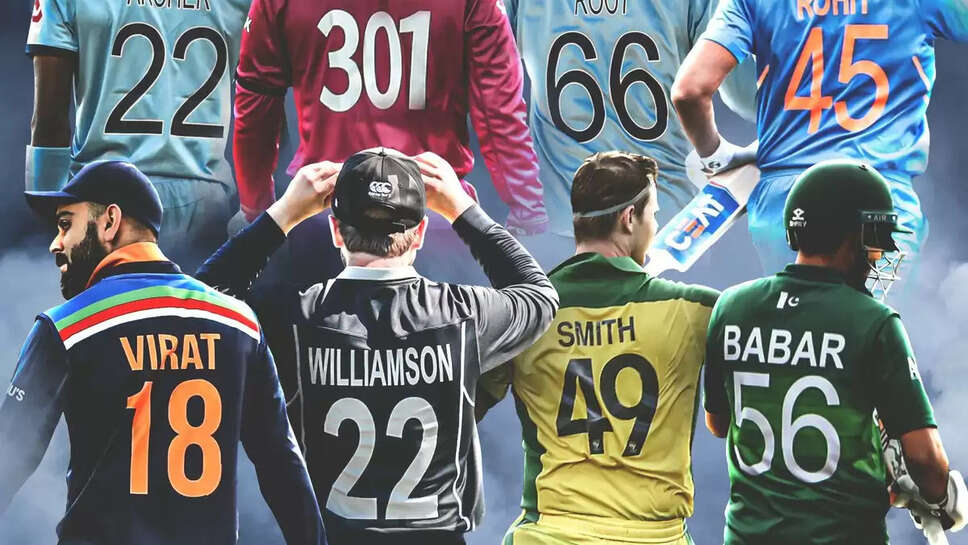 Top 10 Jersey Numbers In Cricket In 2025