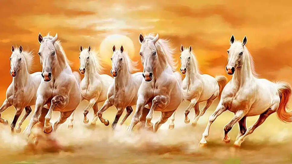 seven horse painting