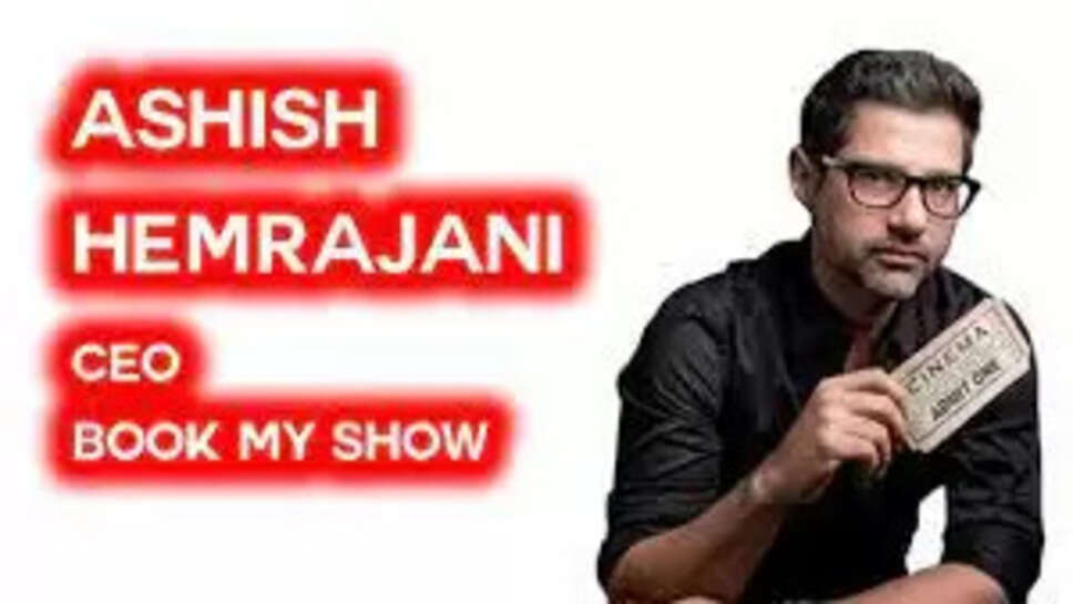 Bookmyshow's Ashish Hemrajani's Success Story