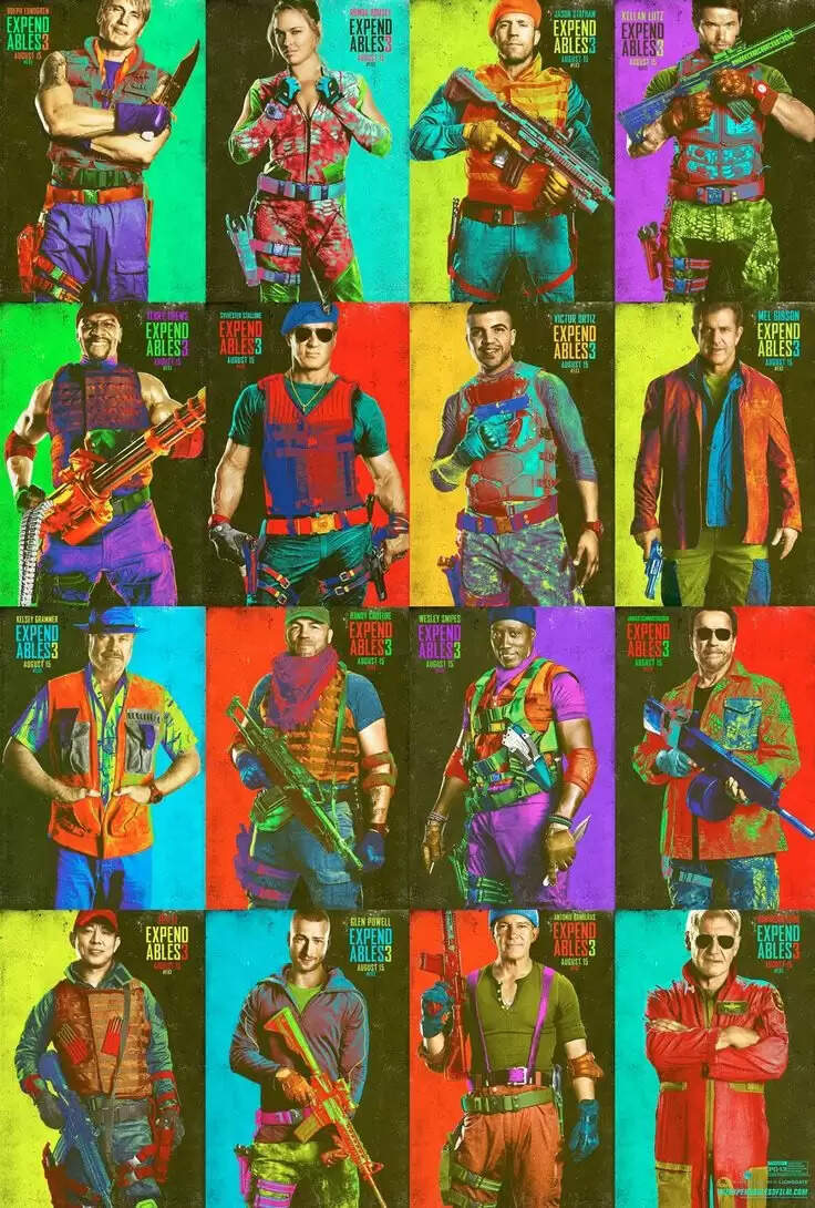 The Expendables 3 Cast and Crew 