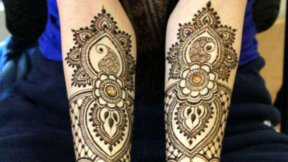 indo arabic mehndi 