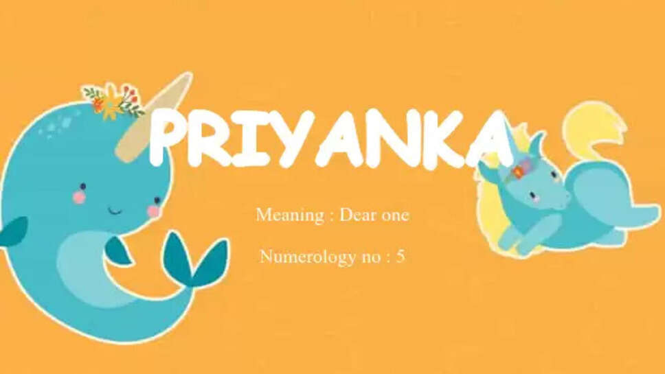 Know The Meaning Of The Hindu Name Priyanka
