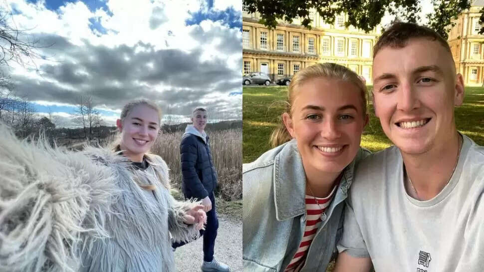 Harry Brook & his Girlfriend