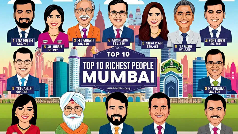 Top 10 Richest People in Mumbai in 2025 