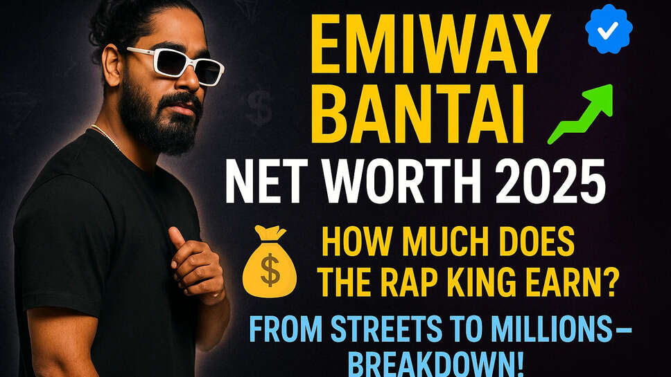 Emiway Bantai’s Net Worth In 2025
