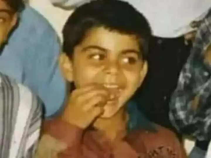 Top 10 Childhood Photos Of Virat Kohli