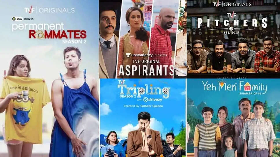  All TVF Play Web Series Actress List And Cast