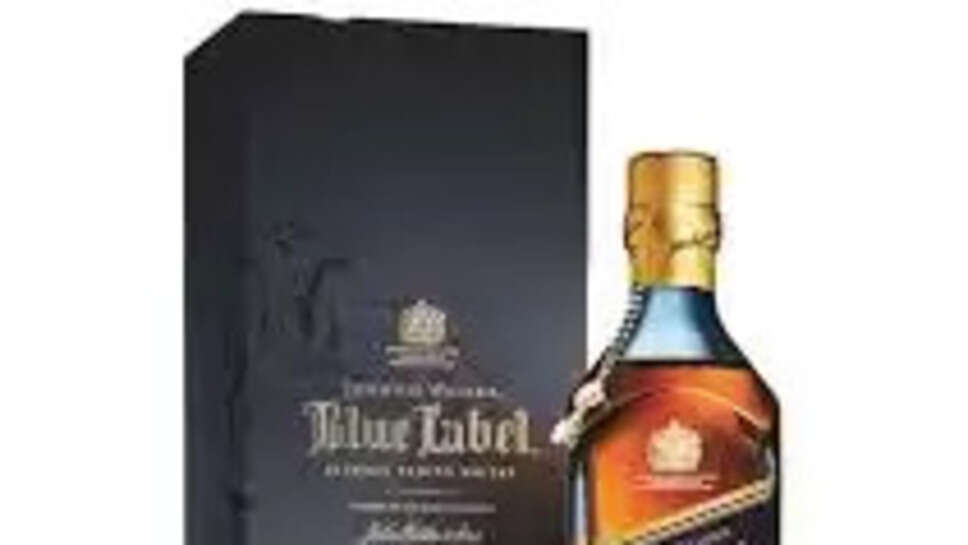 Johnnie Walker Blue Label.
