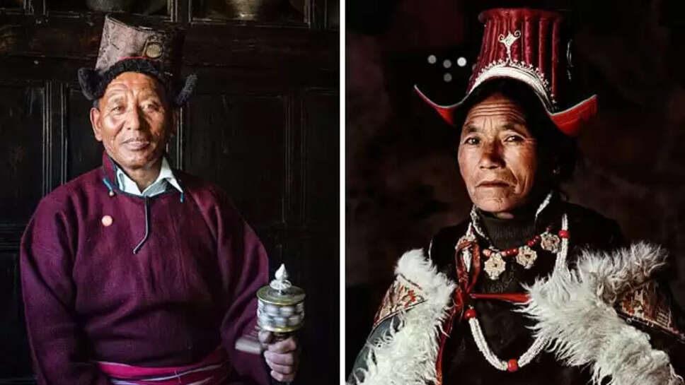 Traditional Dress of Ladakh Men & Women