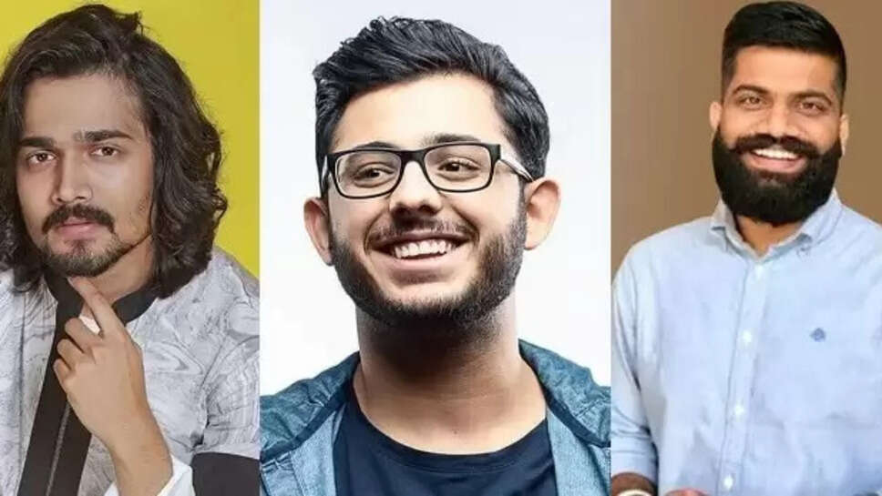 Top 10 Most Subscribed Indian YouTubers In 2024