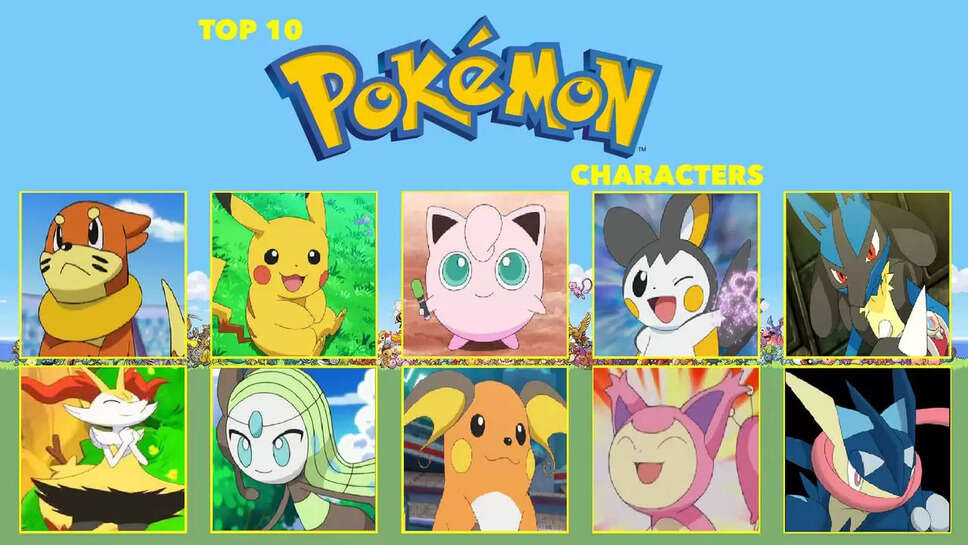 Top 10 Pokémon Characters