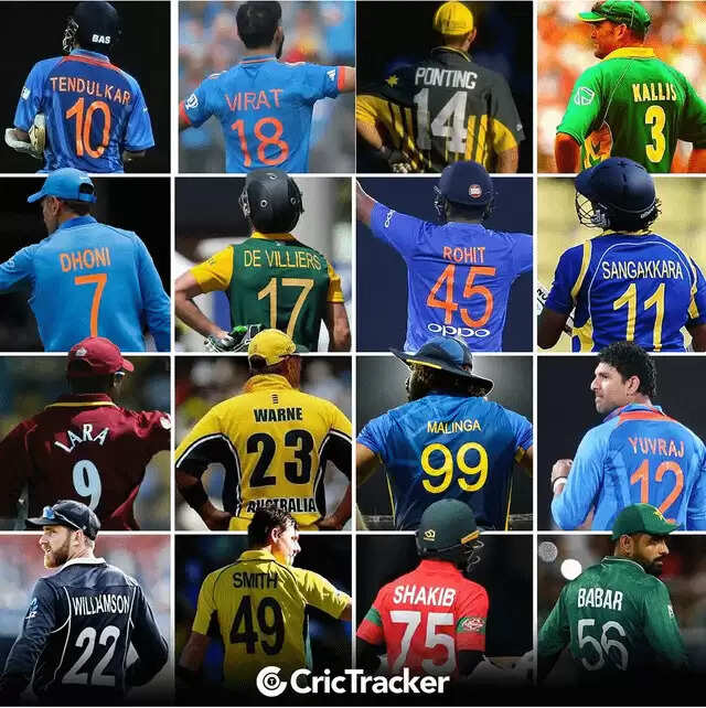 Cricket Jersey numbers are sentimental and tend to be a legacy of the player. Numerous cricketers prefer to have their number in reference to their date of birth, faith, or charms. Some numbers have, over time, become legendary and associated with greatness and passion in the sport. ‎ ‎ ‎#10 – Sachin Tendulkar ‎ ‎The 10 jersey was legendary as in the case of Sachin Tendulkar, the number symbolized the best and hard work. The records he had and the number of fans he had made this figure immortal in world cricket. ‎ ‎ ‎#7 – MS Dhoni ‎ ‎The 7 is an equivalent of the world cup-winning captain of India, MS Dhoni. It symbolizes his birth date (July 7) and peaceful approach to leadership, so it is one of the most revered figures. ‎ ‎ ‎#18 – Virat Kohli ‎ ‎Virat Kohli took the number 18 to remember his late father who left him when he was 18. It has now become the symbol of strength, passion, and unparalleled consistency in the current cricket. ‎ ‎ ‎#333 – Chris Gayle ‎ ‎The figure 333 portrays the triple century experienced by Chris Gayle in Test cricket. It also displays his intimidating nature and power hitting, so it is one of the most distinct jersey numbers. ‎ ‎ ‎#23 – Shane Warne ‎ ‎The number 23 of Shane Warne has become a symbol of his super spin bowling and charisma. The figure is still a remembrance of one of the greatest legends of cricket even after his death. ‎ ‎ ‎#19 – Rahul Dravid ‎ ‎The number 19 of Rahul Dravid is commonly referred to as The Wall, which is a symbol of reliability, discipline, and class. The quiet and sober spirit of his character elevated this number to a technical specialty. ‎ ‎ ‎#12 – Yuvraj Singh ‎ ‎Yuvraj Singh has the number 12 jersey, which is remembered because of his World Cup exploits and 6 sixes in an over. It is the strength, vigor, and attitude of never giving up. ‎ ‎ ‎#45 – Rohit Sharma ‎ ‎The 45 of Rohit Sharma is now linked with the record double hundred and leadership victory. His fashionable batting has rendered this figure more popular among the fans. ‎ ‎ ‎#8 – Ravindra Jadeja ‎ ‎Ravindra Jadeja wears the number 8 with pride, and his fighting spirit and all-around ability. It represents equilibrium and multiplicity in contemporary cricket. ‎ ‎ ‎#1 – KL Rahul ‎ ‎KL Rahul has the number 1 jersey, which he is confident in his ability and is also among the best batsmen in India. The number represents simplicity and self-conviction. ‎ ‎ ‎Rising Number – #77 (Shubman Gill) ‎ ‎Recently, Shubman Gill has gained attention with the backstory of his #77. In 2025, it has become a sign of ambition and will by the young Indian captain. ‎ ‎ ‎Conclusion ‎ ‎In cricket, the Jersey number symbolizes emotion, heritage, and identity. Starting with Tendulkar, who has been numbered 10, and Kohli, who has been numbered 18, these figures have ceased to be mere numbers, but have already become cricketing greatness. These numbers keep inspiring both fans and players as generations of players and fans come up.