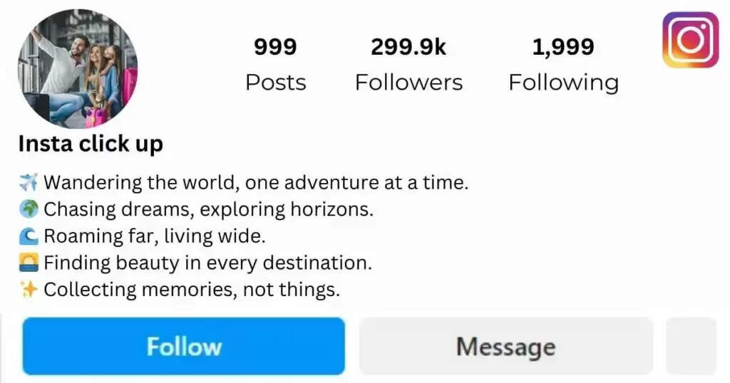 instagram bio for travel lover