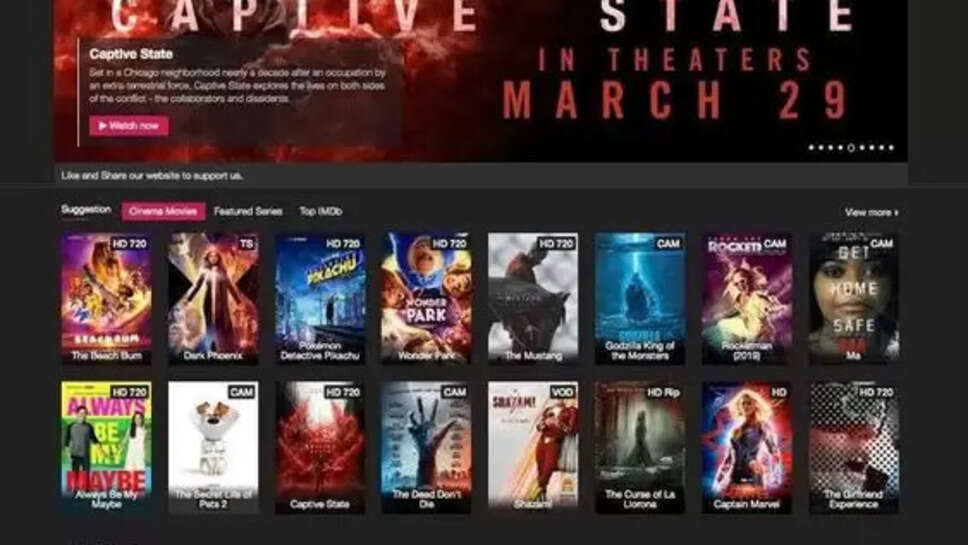 Top 10 Sites To Download Latest Movies For Free in HD