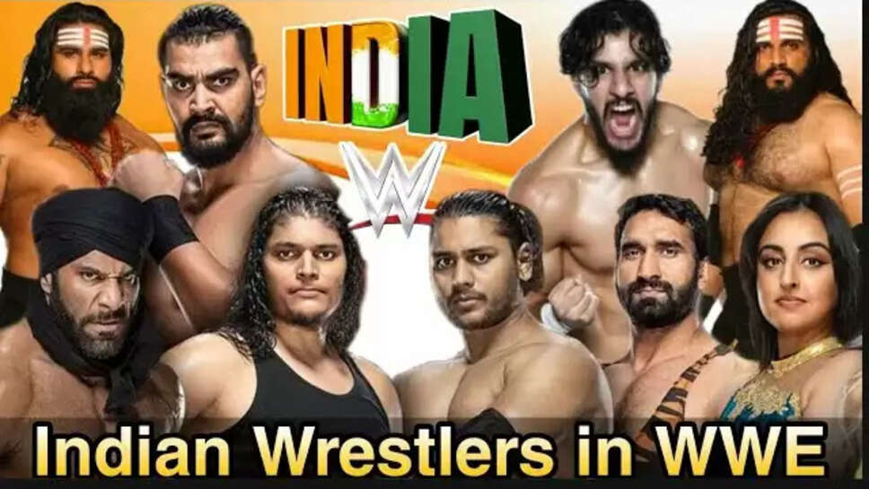 Top 10 Indian Wrestlers in WWE Who Made it BIG