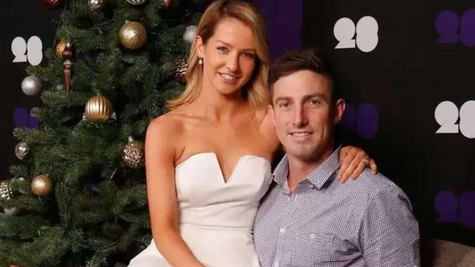 Mitchell Marsh & his Wife