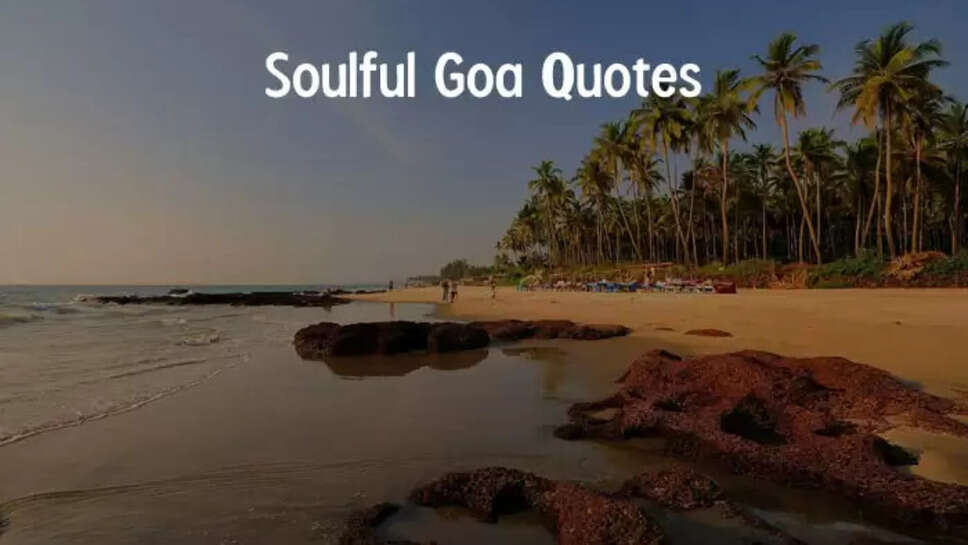 Best Goa Trip Quotes and Captions for Instagram