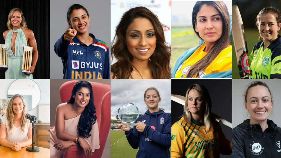 Top 10 Hottest Female Cricketers In The World In 2024-25