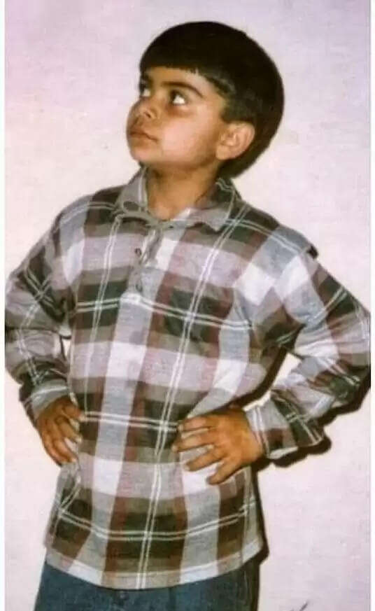 Top 10 Childhood Photos Of Virat Kohli