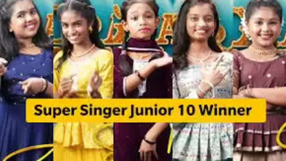 Super Singer Junior 10 Winner, Runner Up, Voting Results