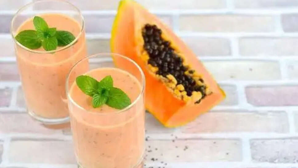Papaya and Milk Combination