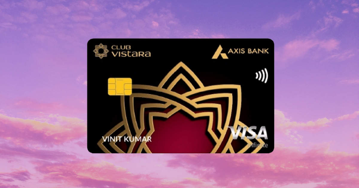 Axix vistaar infinite credit card