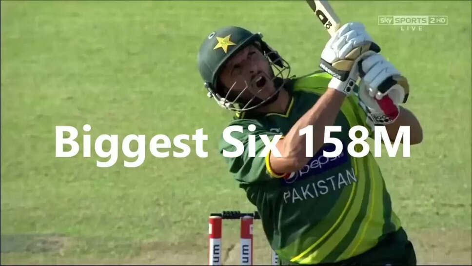 Top 5 Longest Sixes In International Cricket