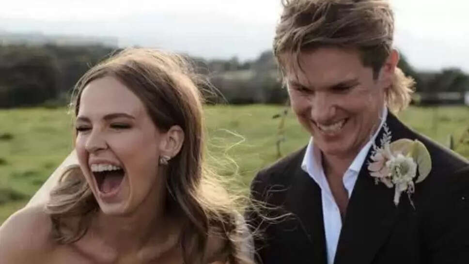 Adam Zampa & His Wife