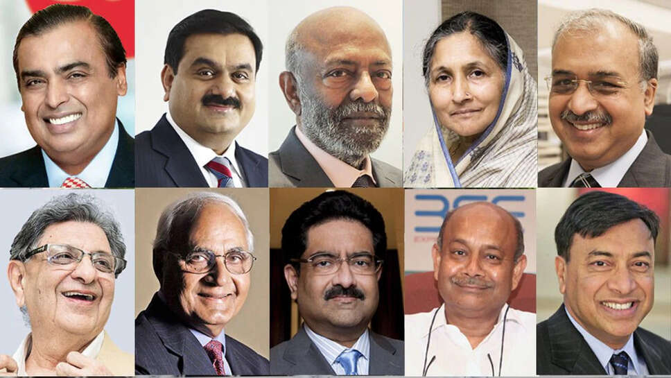 Top 10 Richest People in India In 2025