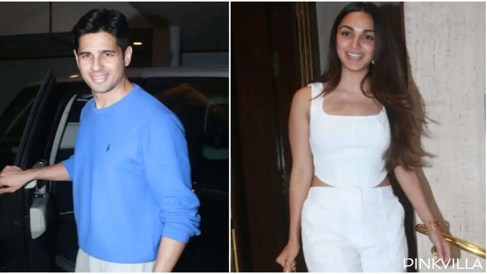 Amid wedding rumours, Sidharth Malhotra and Kiara Advani spotted outside Manish Malhotra’s residence- PICS